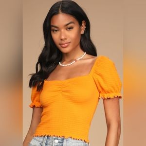 Lulu's Smocked Top